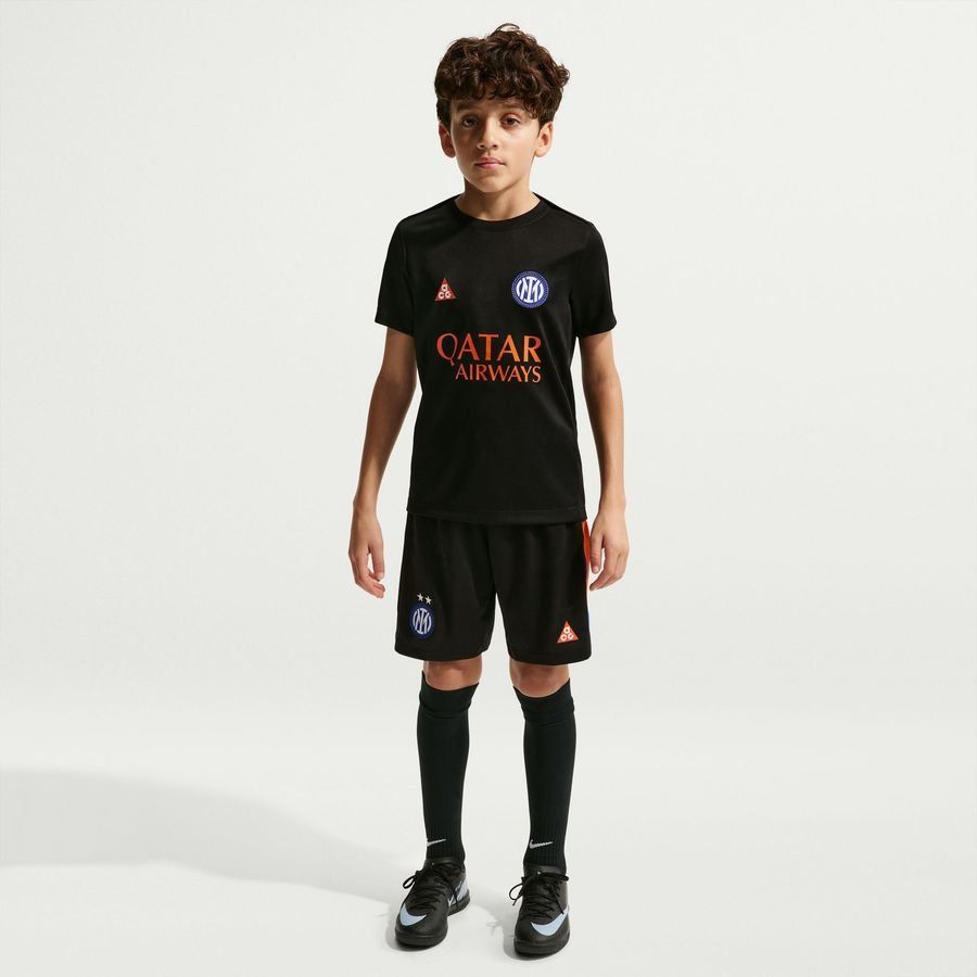 [EFKS] Inter ACG Dri FIT Academy Pro Pre Match Black/Safety Training Kids Orange