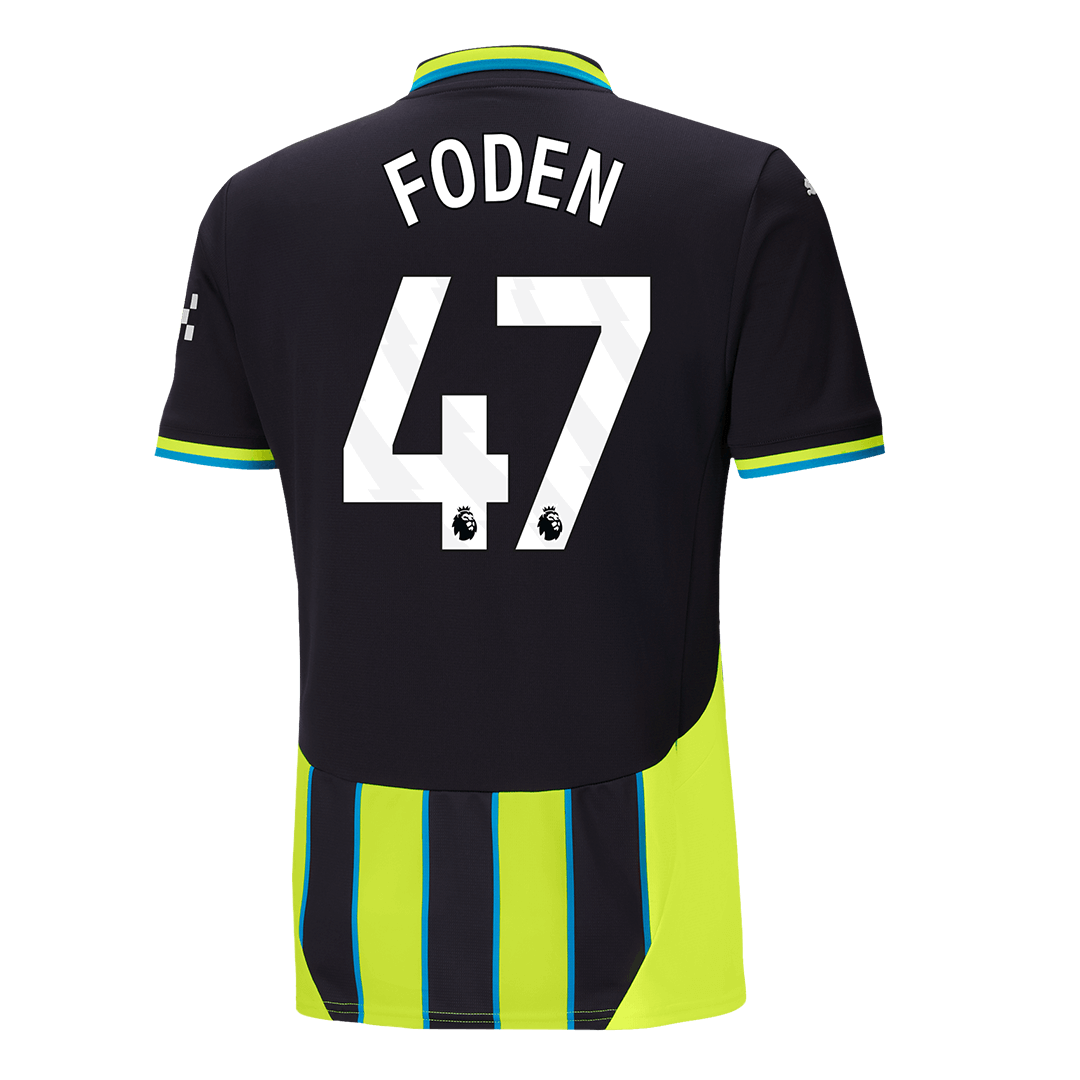 FODEN #47 Manchester City Away  Soccer Jersey 2024/25 Authentic Kit