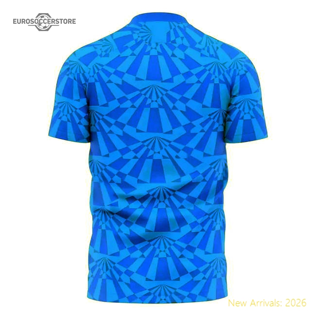 Premium Azzurri 1990s Home Concept Football Kit (libero) - Womens