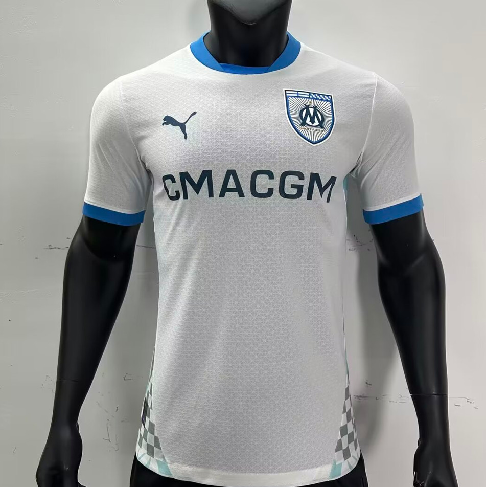 Authentic Marseille 2425 Home Match Shirt - Official Replica 11589