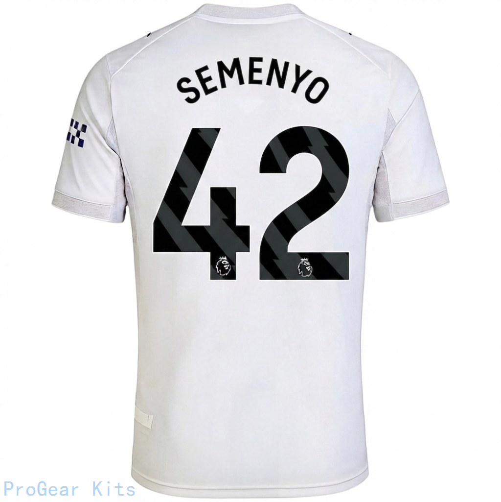 [SJH] Manchester City Semenyo #42 Third Uniform 2026/27