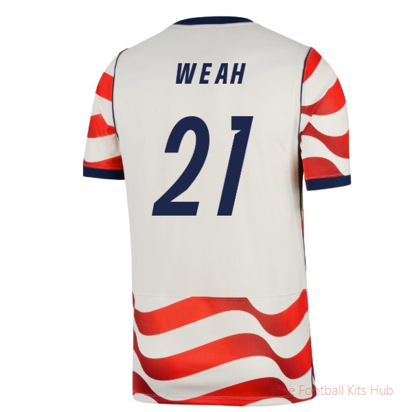[LK] 2026/27 USA Home Shirt (Weah 21)