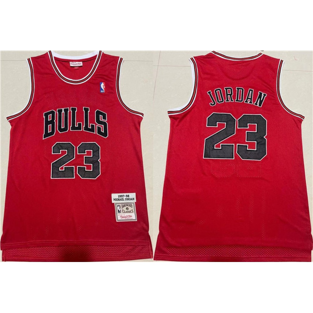 Elite Chicago Bulls 23 Jersey Red - NBA Collection