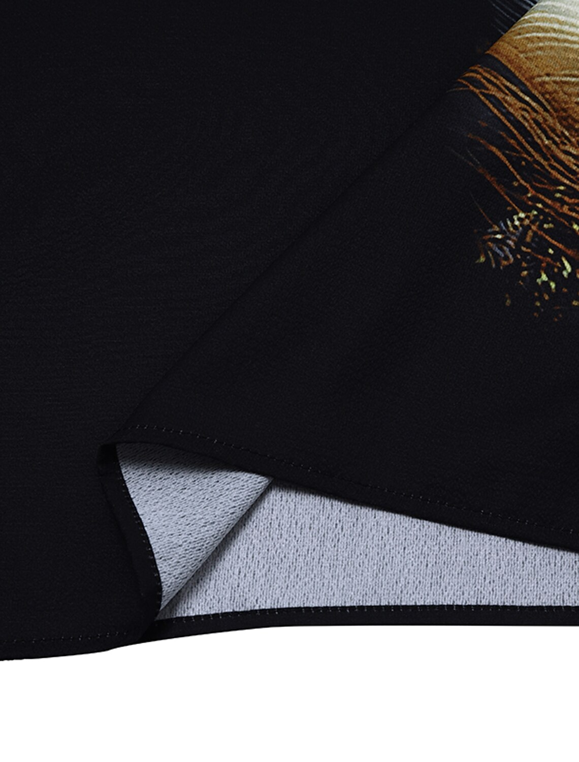 Women's Plus Size Shirt Blouse Chiffon Vintage Holiday Casual Print Dolman Sleeve 3/4 Length Sleeve Crew Neck Daily Weekend Summer Spring Fall