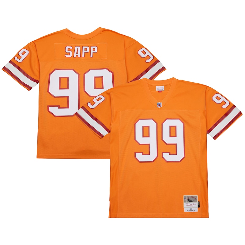 None Warren Sapp Tampa Bay Buccaneers Championship Contender Replic...