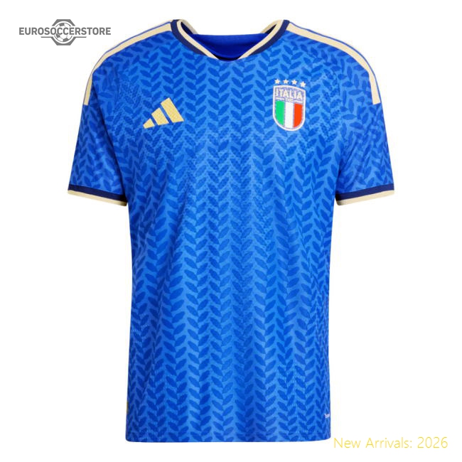 Italy 2026 Home Jersey Shirt Football Fan Apparel Supporter Supporter Collection