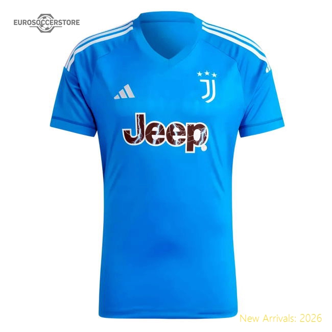 Premium 2023-2024 Bianconeri Home Goalkeeper Shirt (blue)