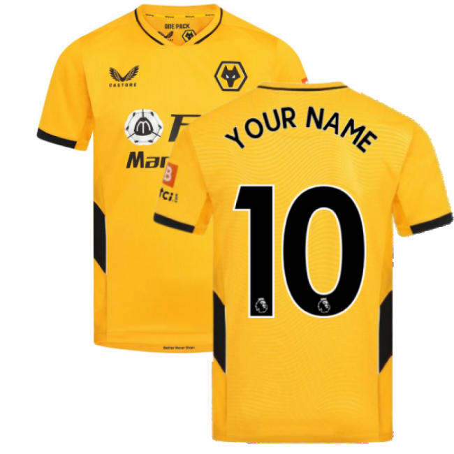 New Breathable Wolves Home Match Shirt