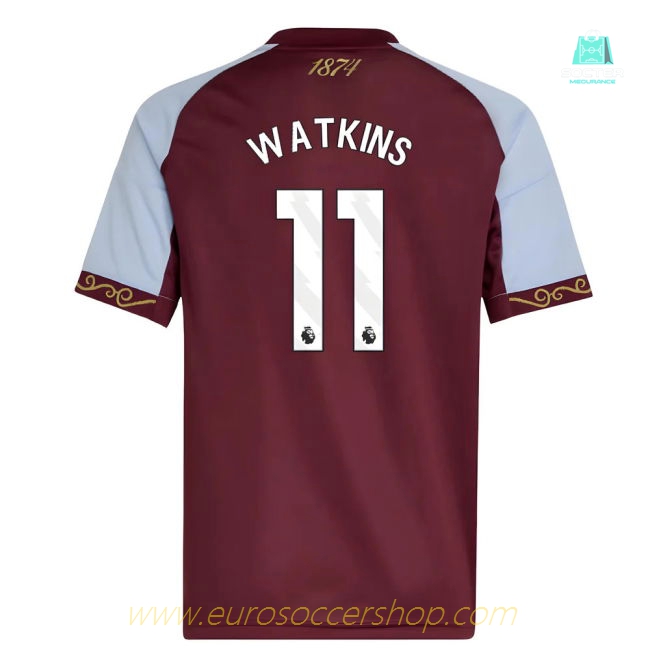 2025-2026 Aston Villa Home Shirt (Kids) (Watkins 11)