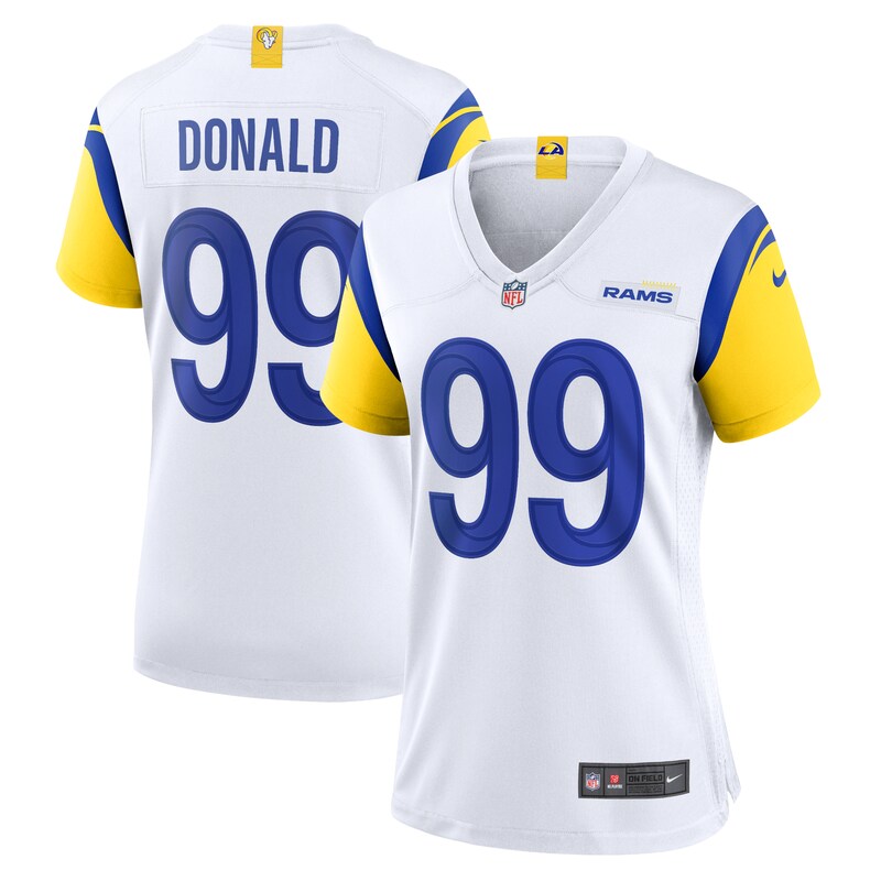 None Aaron Donald LA Rams Vintage Elite Jersey Football Apparel