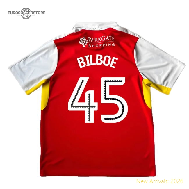 Official Rotherham 2016-17 Home Shirt ((good) Xl) (bilboe 45)