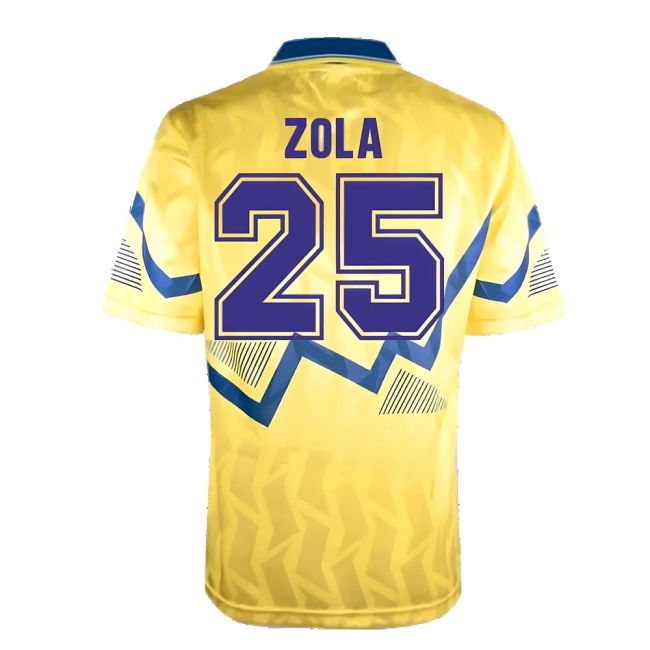 Intense Chelsea Third Football Shirt Zola #25 Durable Material Mod...