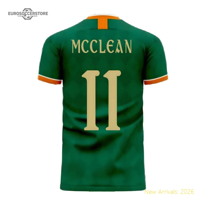 Ireland 2025-2026 Classic Concept Football Kit (Libero) (MCCLEAN 11)