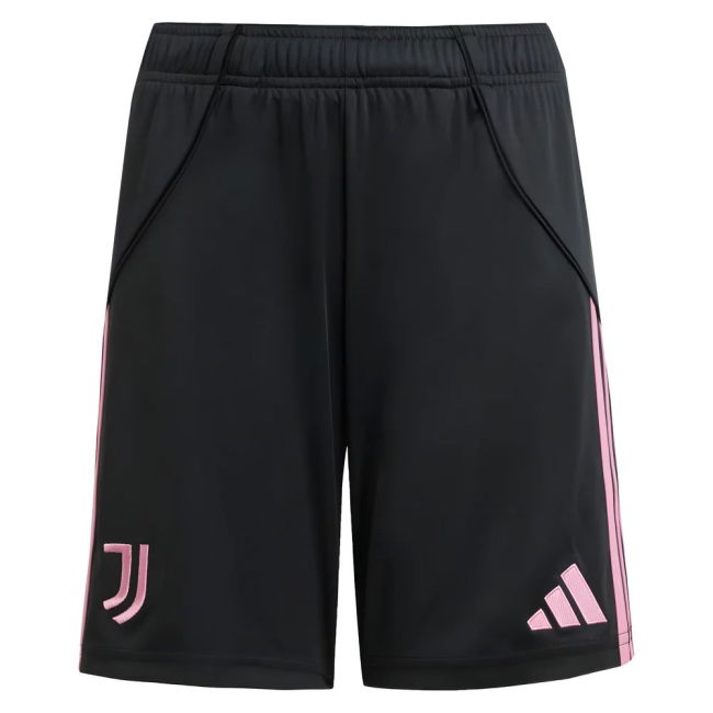 2025-2026 Juve Home Shirt (Kids) (Black) Reinforced Seams