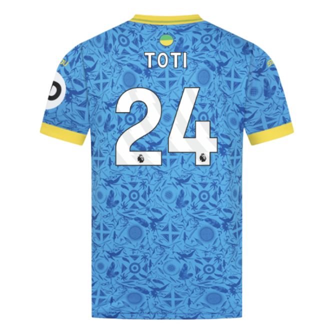 2025-2026 Wolves Third Shirt (Toti 24) | Premium Material