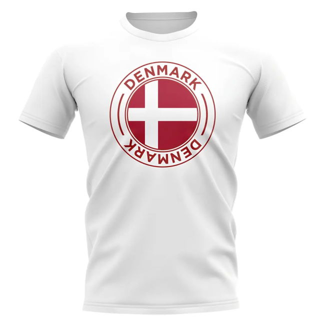 Authentic Denmark Football Badge Match Breathable Quality