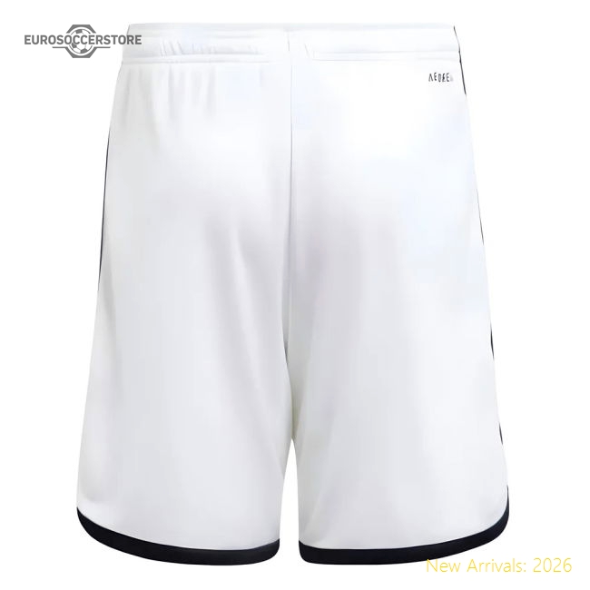 High-Quality 2023-2024 Juventus Away Shorts (White) - Kids