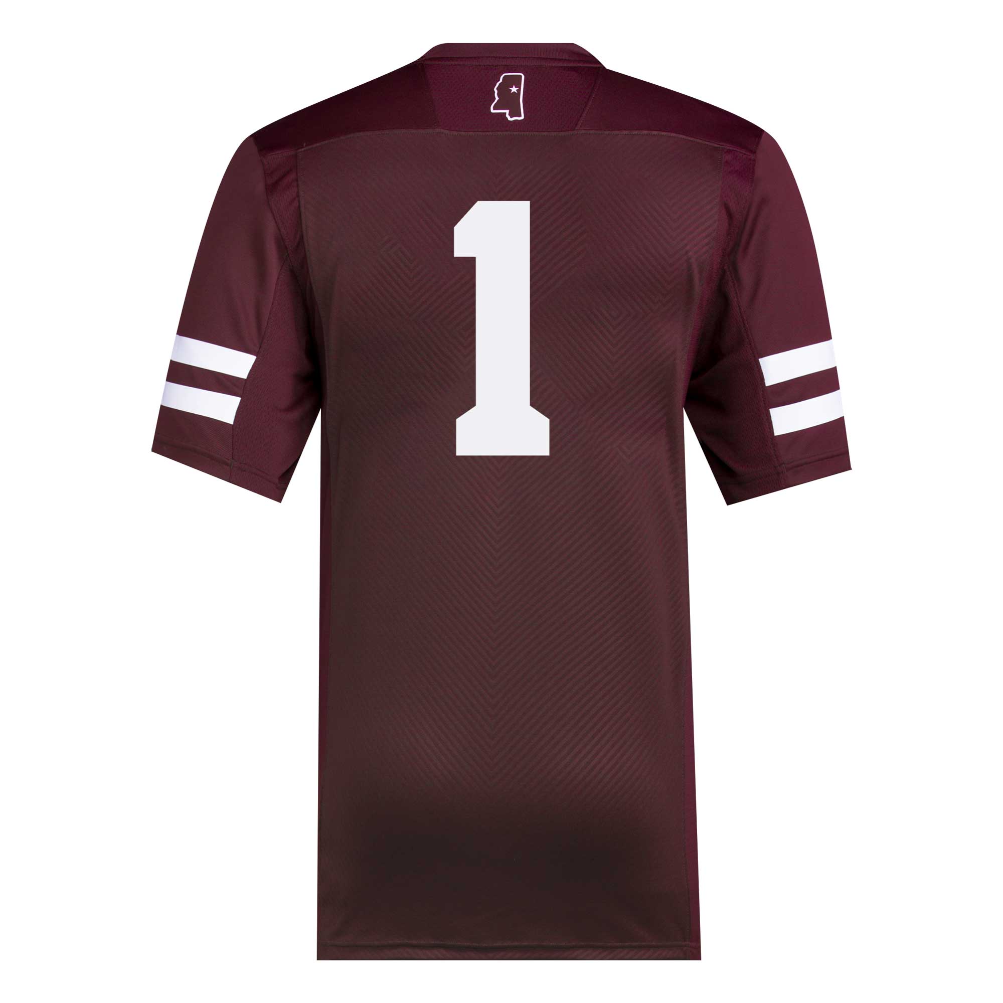 #1 Mississippi State Bulldogs Premier 2026/2027 Football Jersey - Maroon