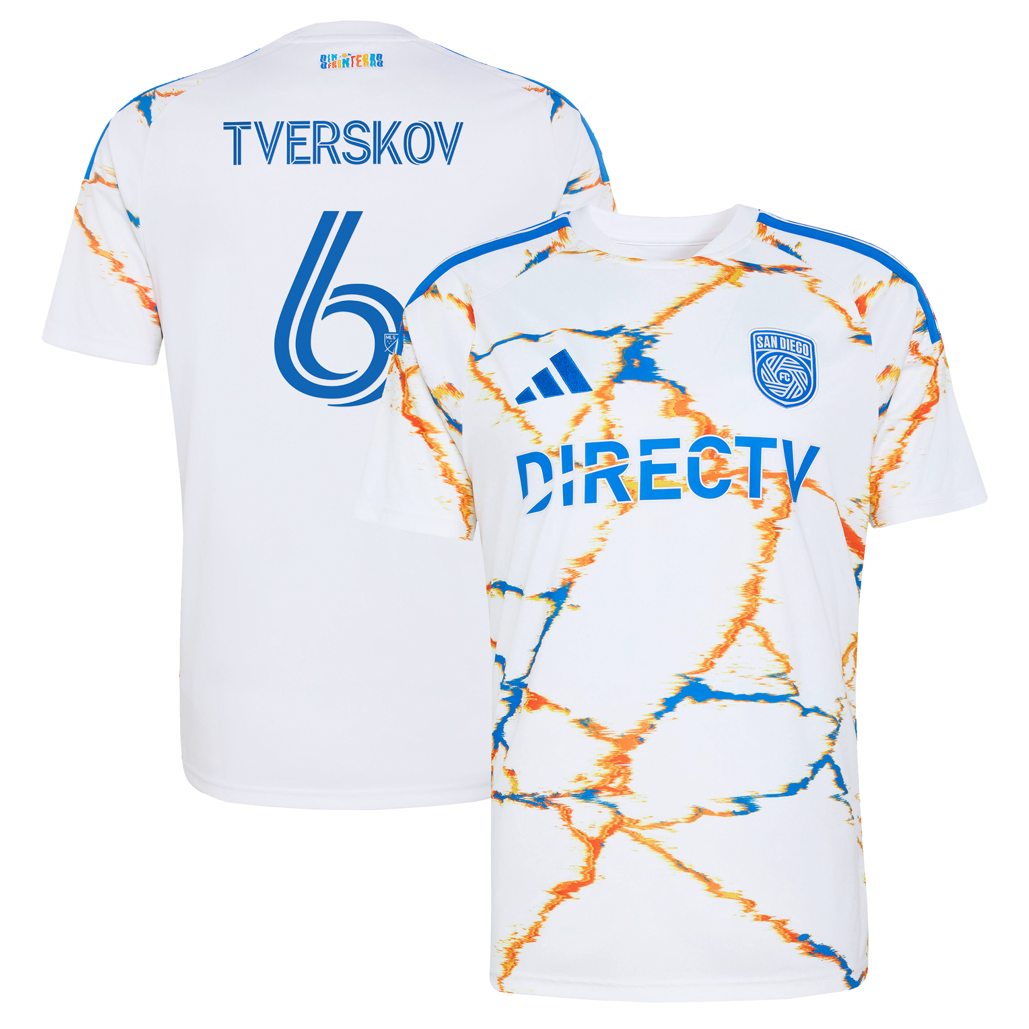 [SJH] Jeppe Tverskov San Diego FC 2026 Unprecedented Unity Kit Replica Jersey - White