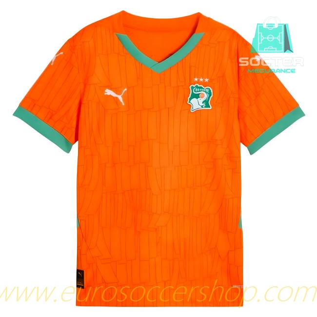 2024-2025 Season Ivory Coast Home Shirt Children