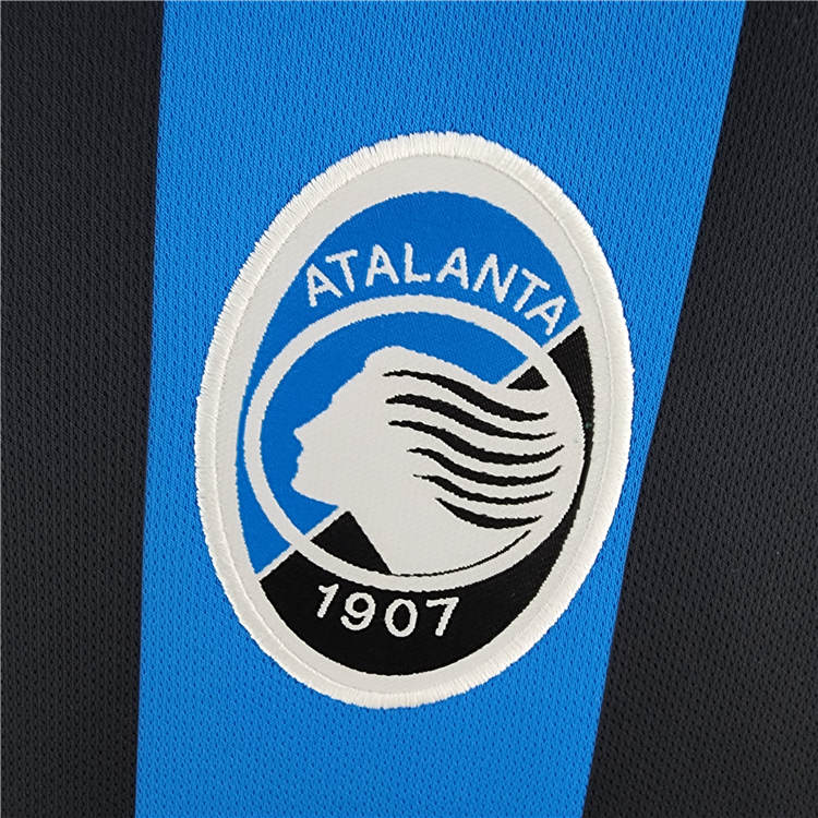 2223 Atalanta BC Home Blue Soccer Jersey Football Shirt - Official