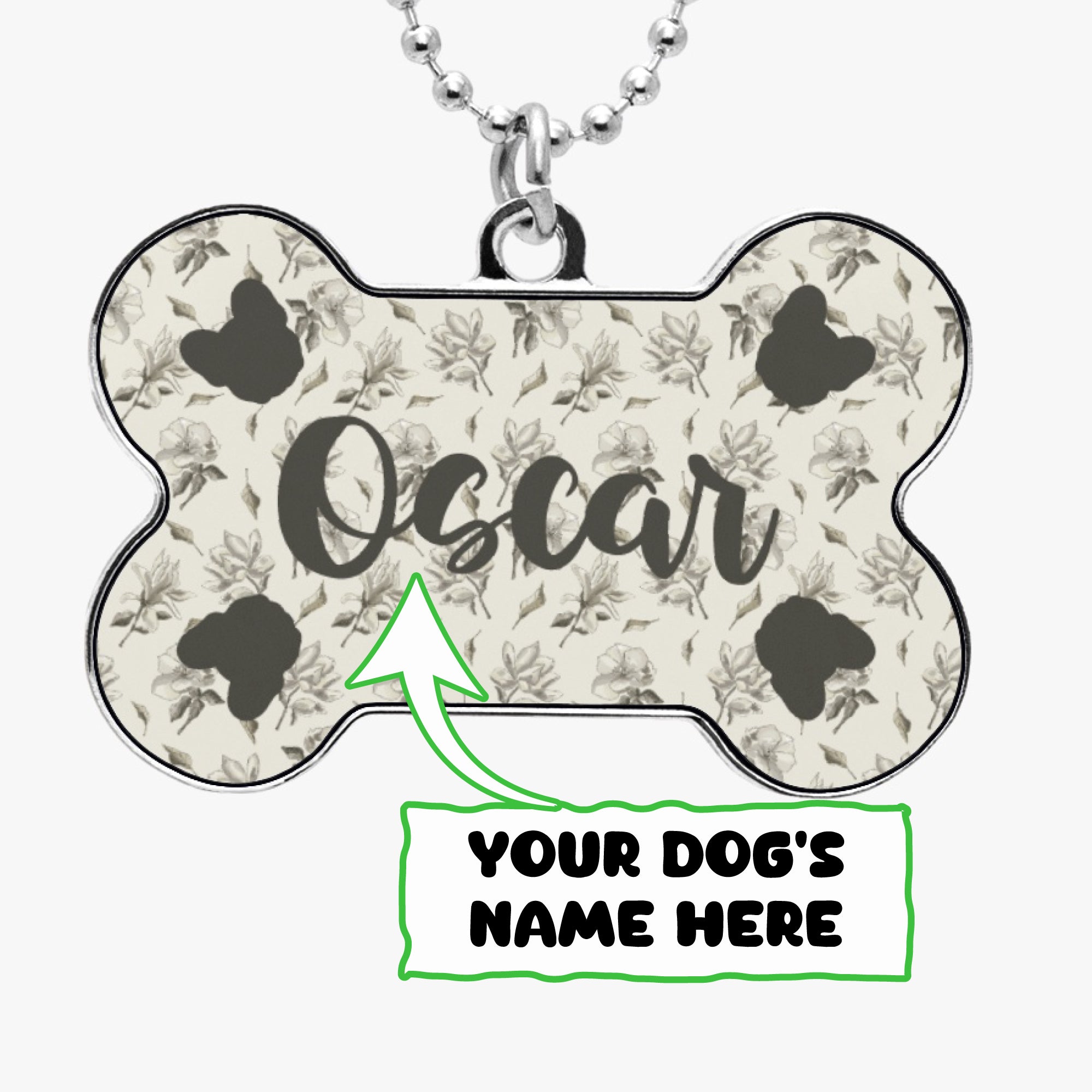 Oscar - Necklace for frenchie moms