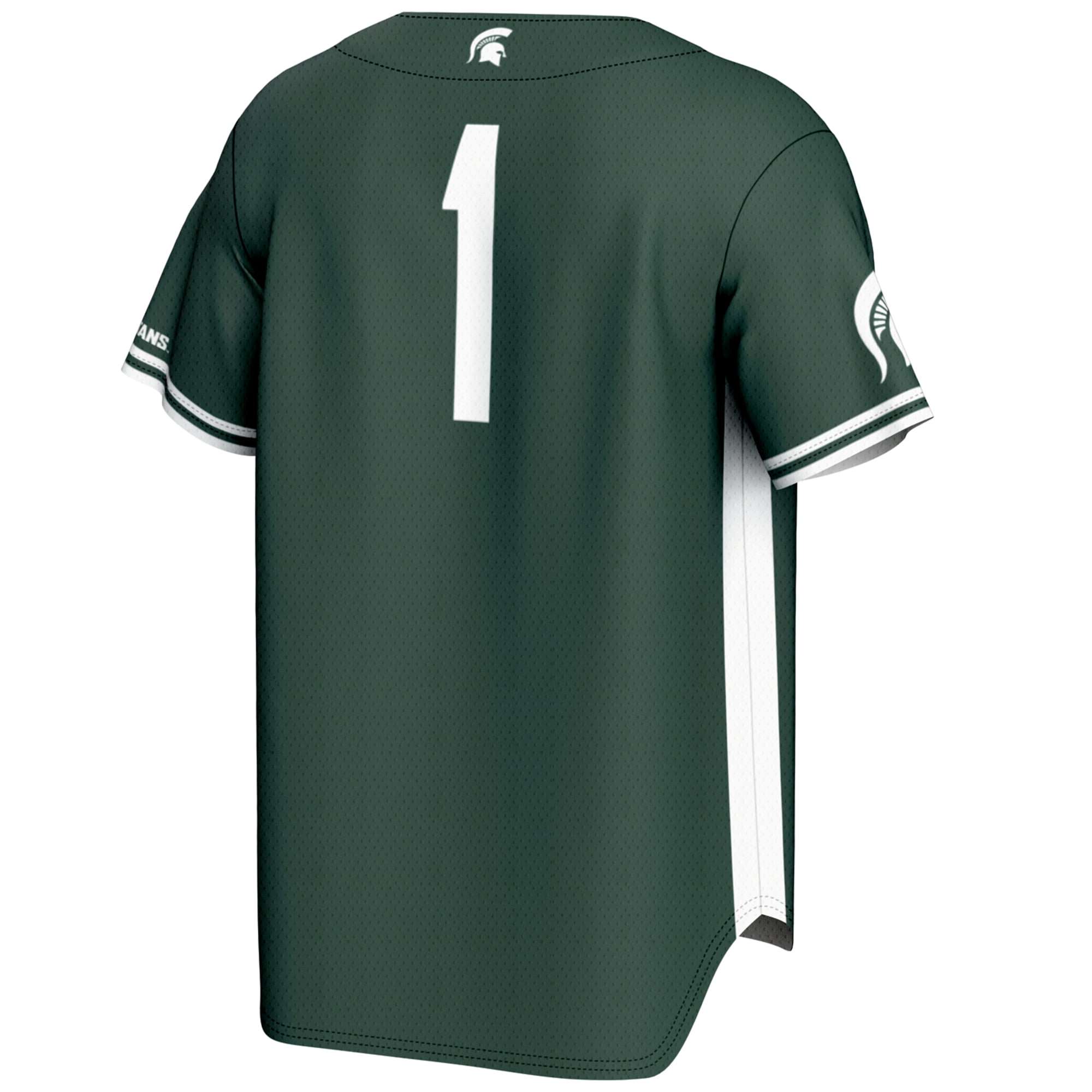 [NJP] Michigan State Spartans GameDay Greats Youth Lightweight Baseball Jersey - Green