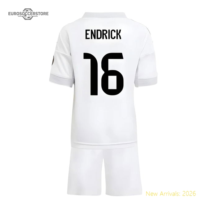 Pro-level Home Real Madrid Endrick Jersey 2025-2026 Comfortable