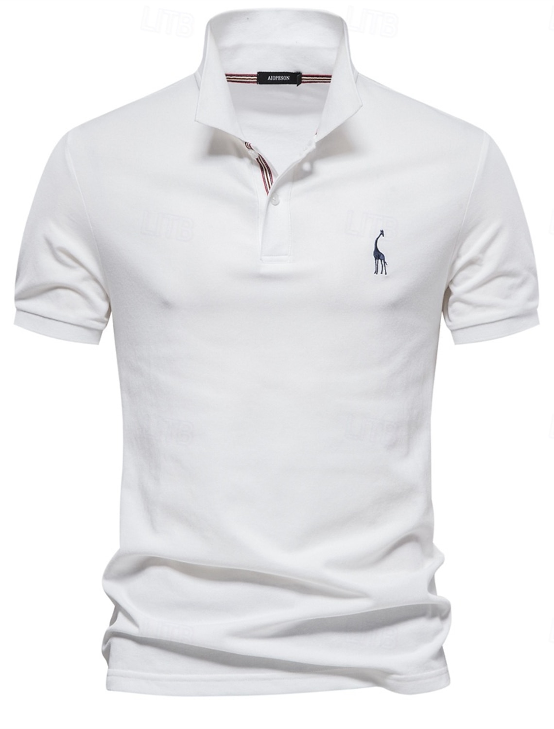 80% Cotton Brand Men's Polo Shirts Golf for Men Short Sleeve High