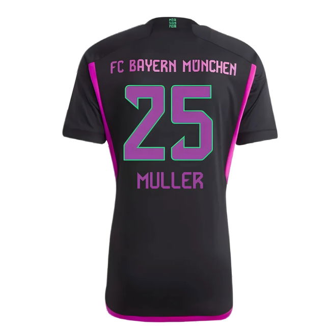 Bayern Munich Official 2023-2024 Away Soccer Jersey - Authentic