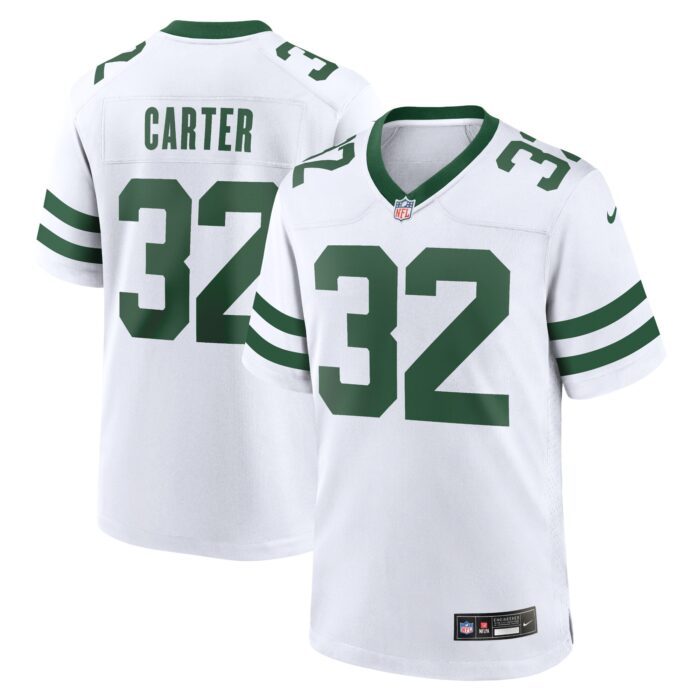 None Men's Record-Breaker NY Jets Durable Jersey Game Day Wear