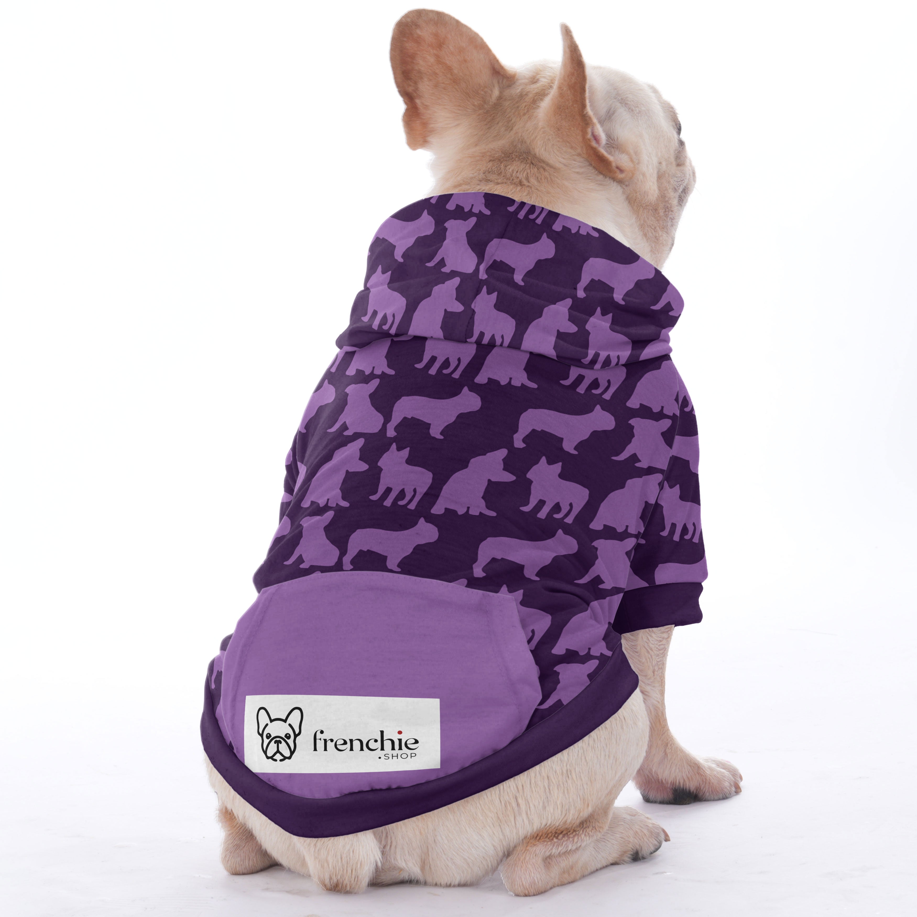 French Bulldog Groucho Hoodies For French Bulldog | Frenchie Shop
