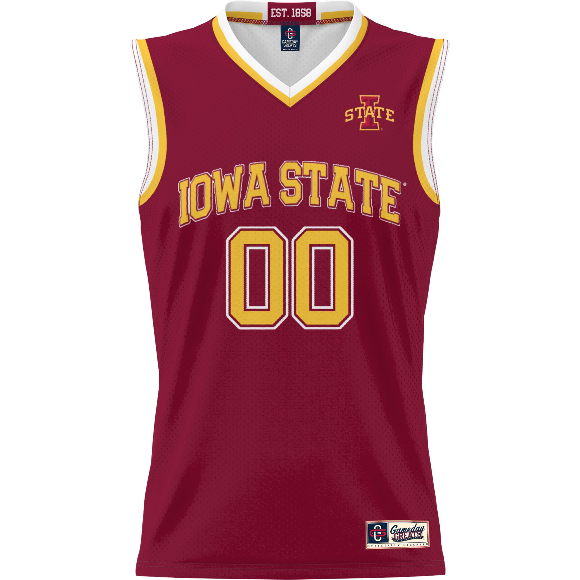 [DDG] Iowa State Cyclones GameDay Greats Youth NIL Pick-A-Player Lightweight Women's Basketball Jersey - Cardinal