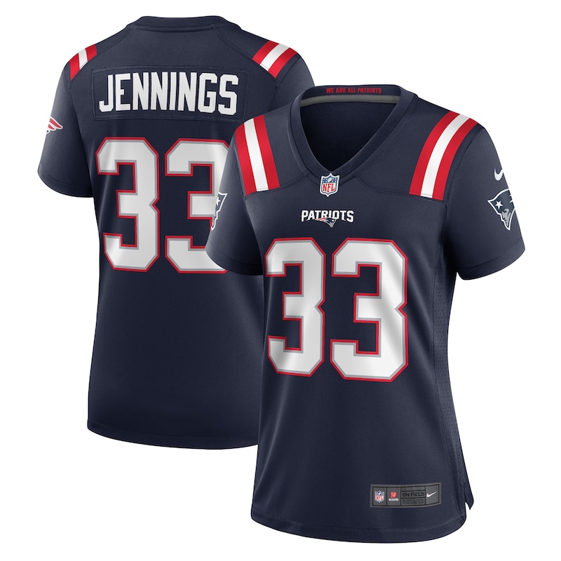 None Anfernee Jennings NE Patriots Budget-Friendly Game Jersey