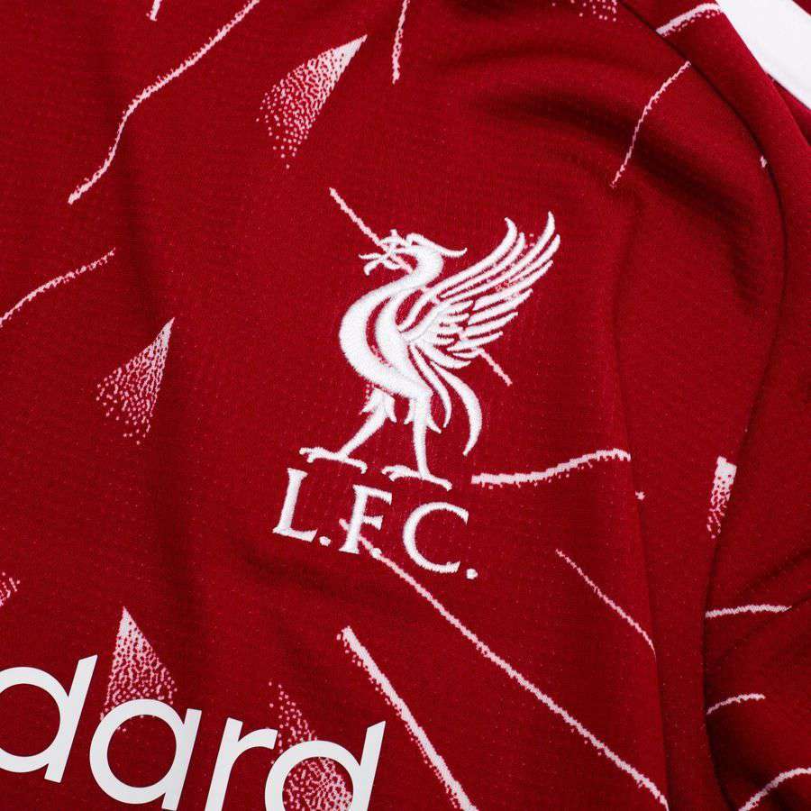 Liverpool Home Shirt 2026/27 Kids Champions League VIRGIL 4