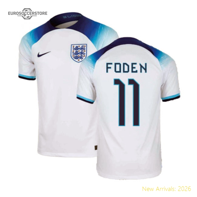England Home Kit 2022-2023 Supporter Jersey Game Ready