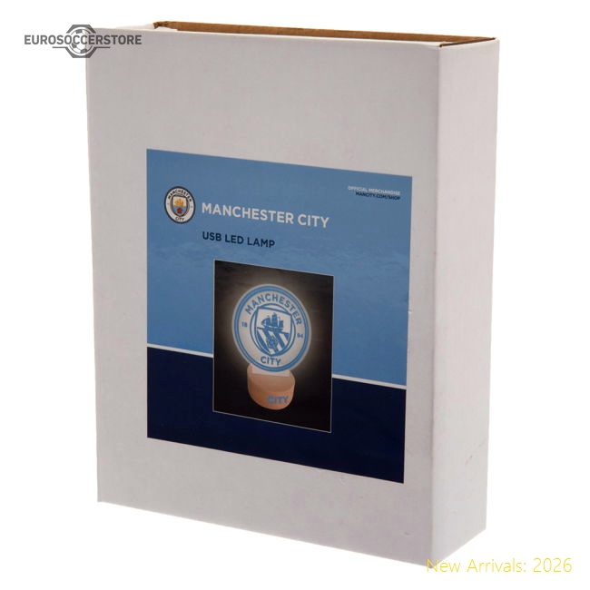Manchester City FC LED Crest Light