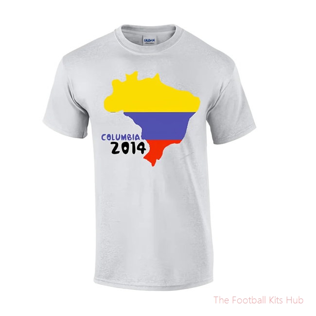 Columbia 2014 Country Flag T-shirt (grey)