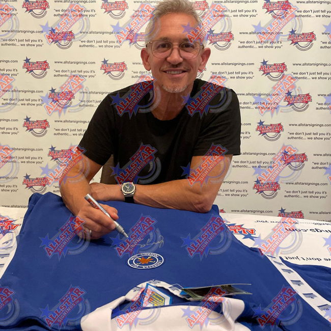 Leicester City FC 1978 Lineker Signed Jersey