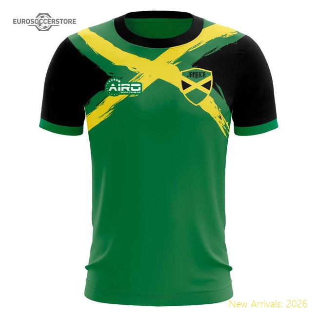 Jamaica Flag 20252026 Concept Durable Shirt Slim Athletic