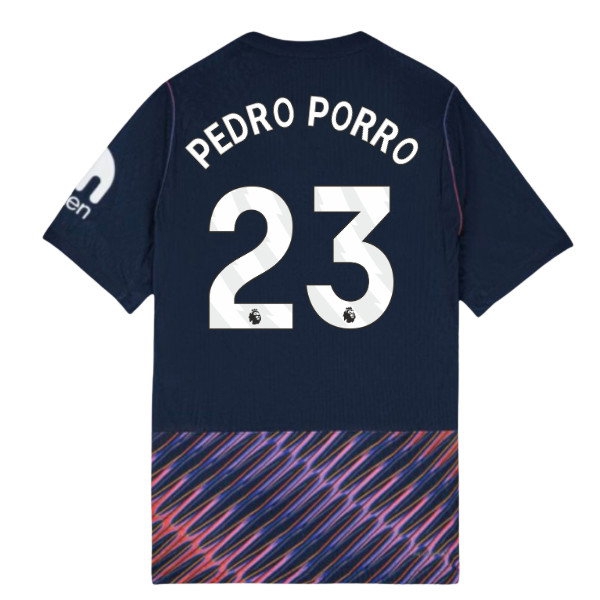 [JED] 2026-2027 Tottenham Authentic Aero-Fit Match Away Shirt (Pedro Porro 23)