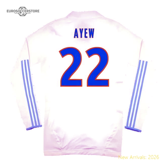 Marseille 2011-12 Home Player Edition For Adults (Ayew Game Day Jersey