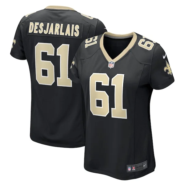 Premium NO Saints Game Jersey - Black | NFL Fan Apparel | NFL Football