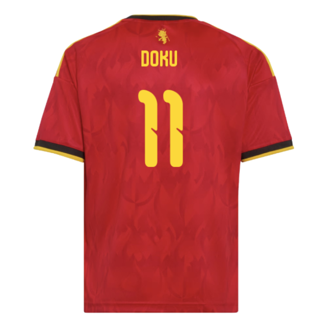 Belgium 2026-2027 Home Shirt - Official Stretchable Timeless