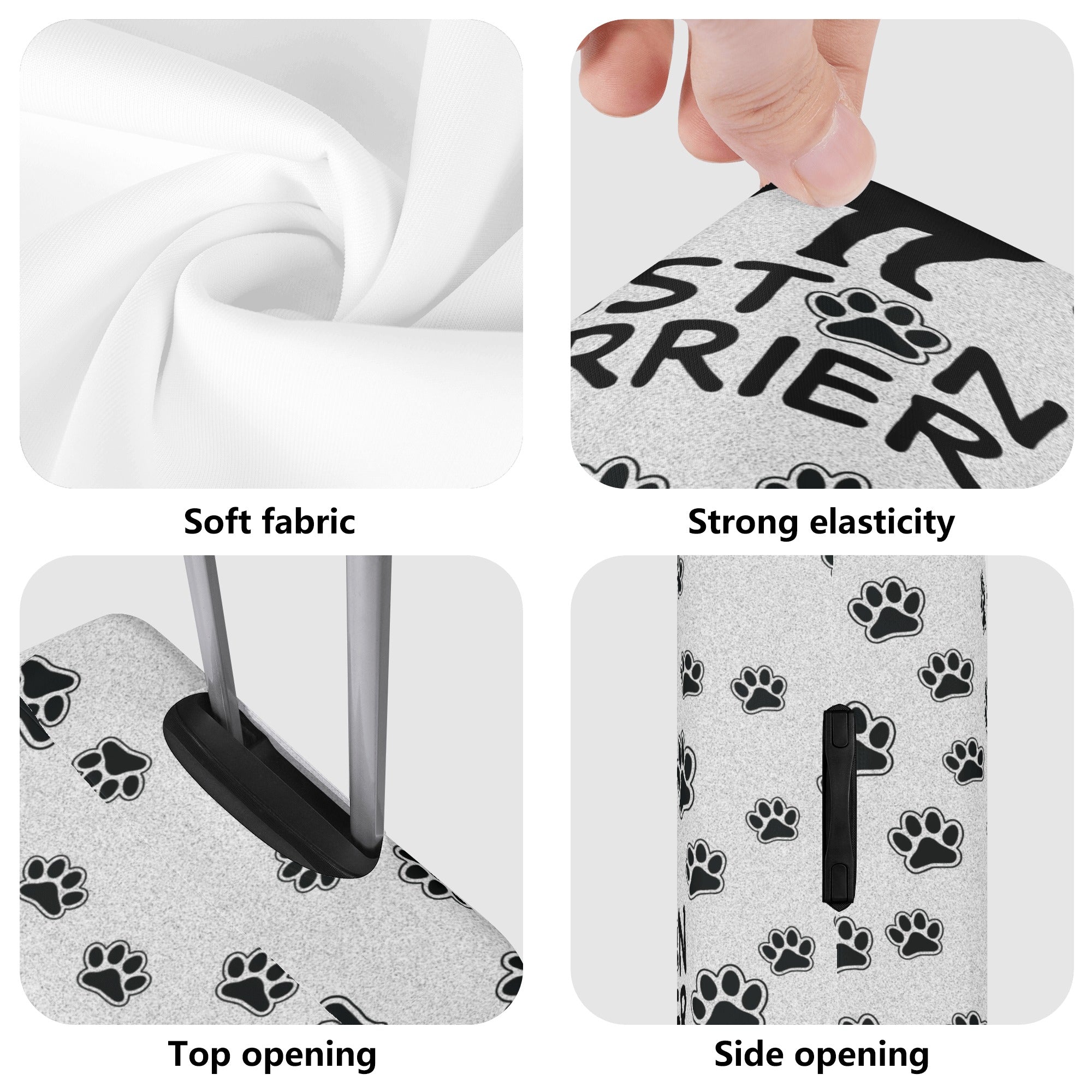 Durable Molly - Luggage Cover For Boston Terrier Lovers for Casual