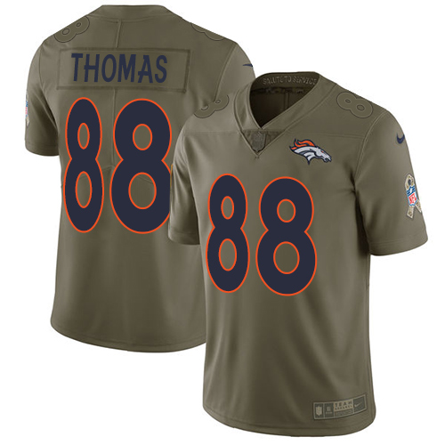 Official NFL W D B Broncos #88 Demaryius Thomas Team Color Limited ...