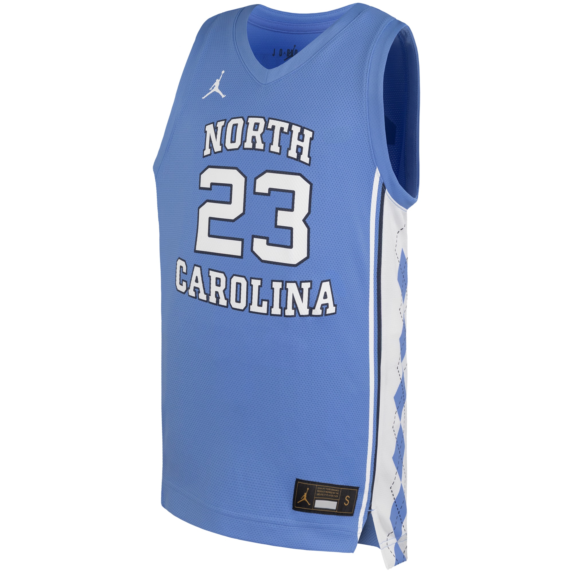 [DDG] Michael Jordan North Carolina Tar Heels Youth Replica Basketball Jersey - Carolina Blue