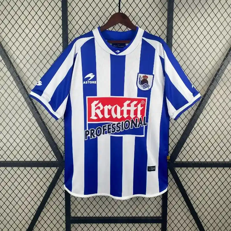 Cheap 2002-2003 Real Sociedad Jersey retro kit