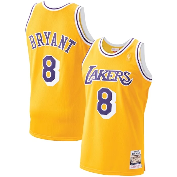 Men's Los LAL Authentic Jersey - vintage premium workout basketball