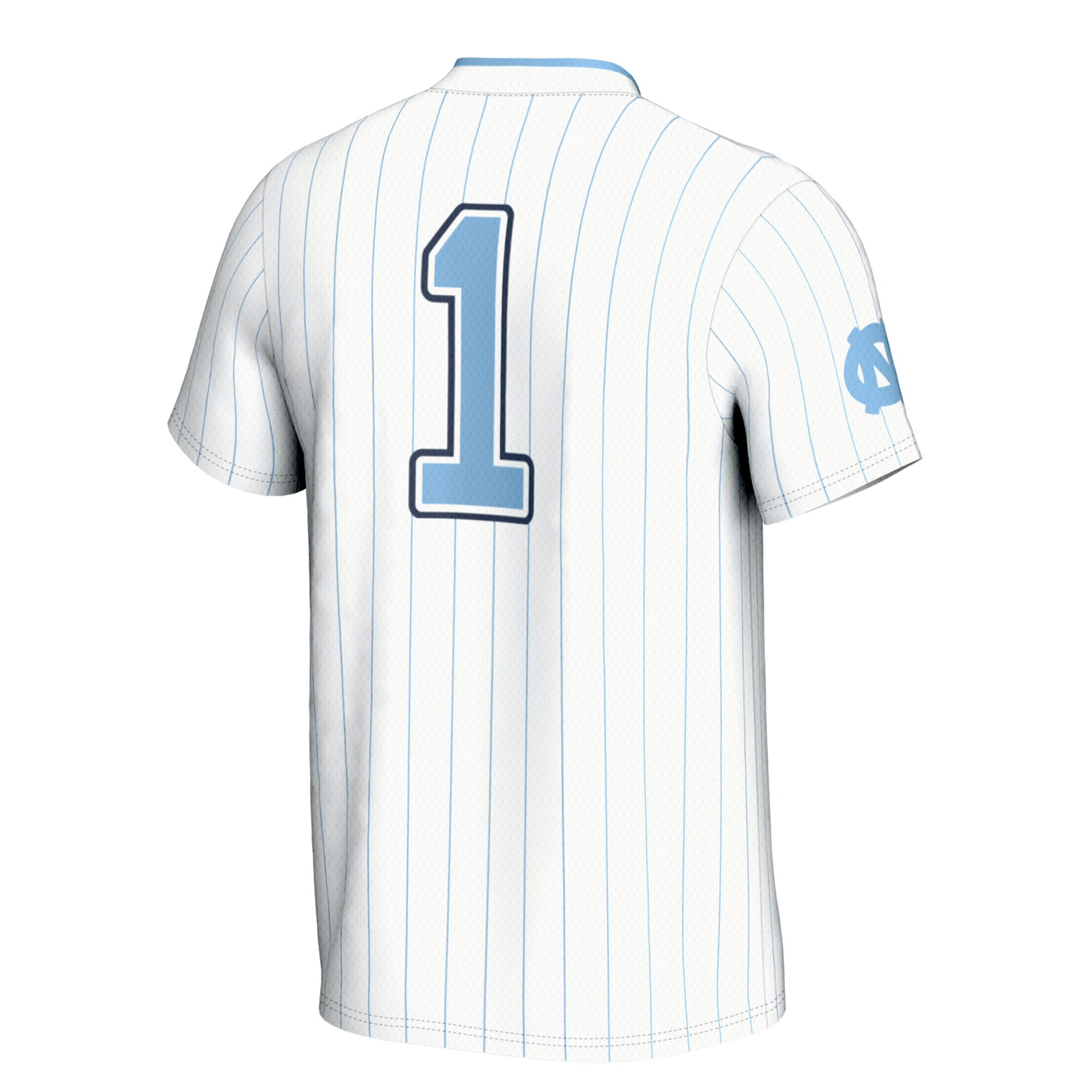 [NJP] North Carolina Tar Heels GameDay Greats Youth Lightweight Softball Jersey - White